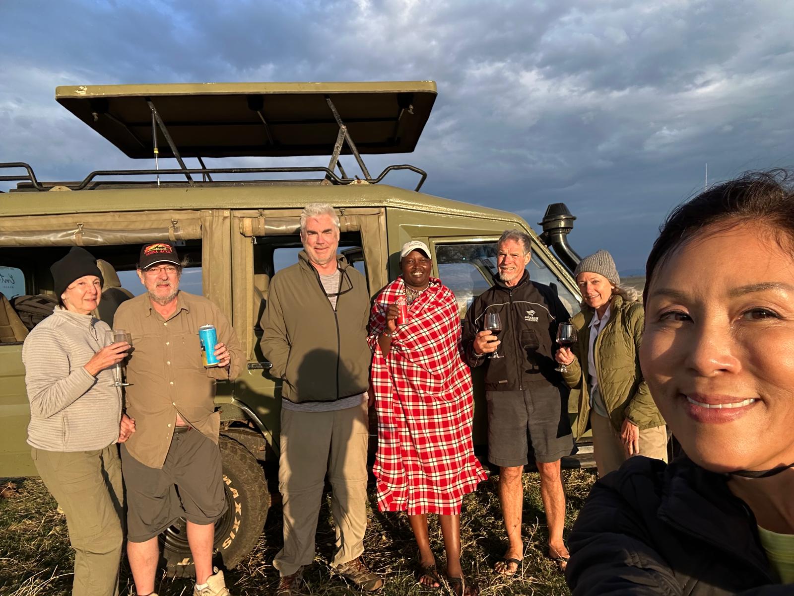 Our group at a Sundowner (Oct 6, 2025)