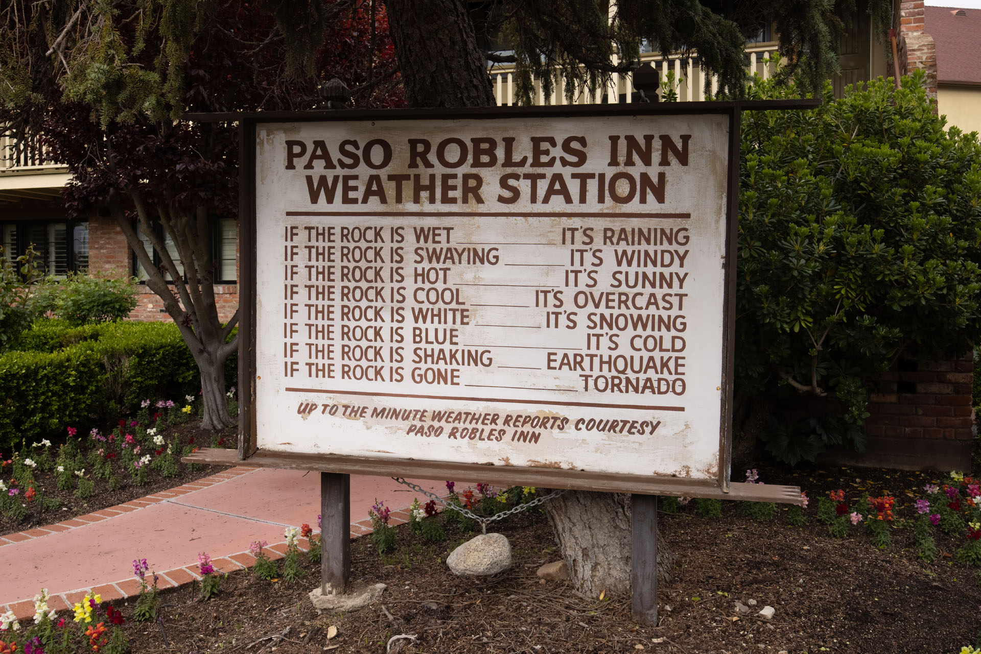 Paso Robles Inn Weather Station (Apr 15, 2024)